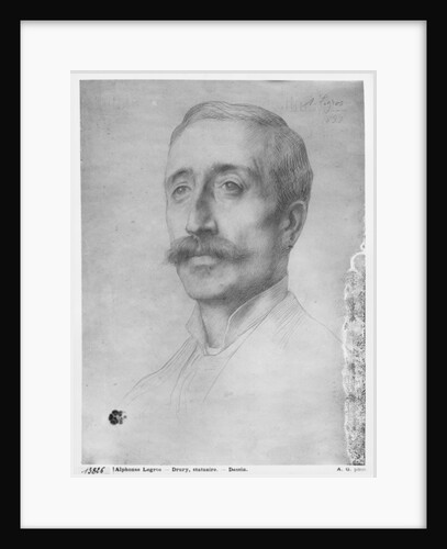 Alfred Drury, 1899 by Alphonse Legros