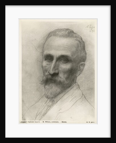 Mr Wilson, architect, 1898 by Alphonse Legros