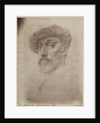 Clovis Delacoux, sculptor, 1899 by Alphonse Legros