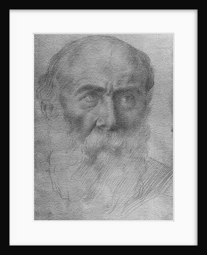 Head of a man by Alphonse Legros