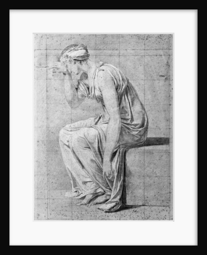 Camilla, study for 'The Oath of the Horatii', c.1785 by Jacques Louis David
