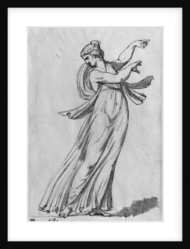 Bacchante by Jacques Louis David