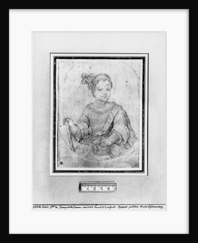 Portrait of Louis XIV as a child by French School