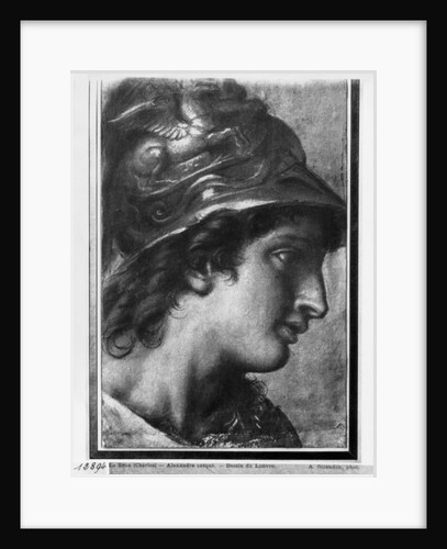 Alexander the Great, study for the painting 'The Tent of Darius' by Charles Le Brun in Versailles by Francois Verdier