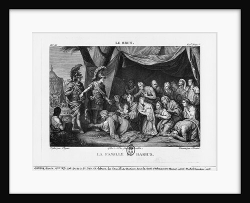 The Family of Darius before Alexander the Great by Charles Le Brun
