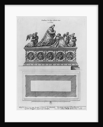 Tomb of Charles VIII at the Basilica Saint-Denis by Jean Marot