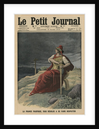 Not only is France pacifist but determined to be respected by French School