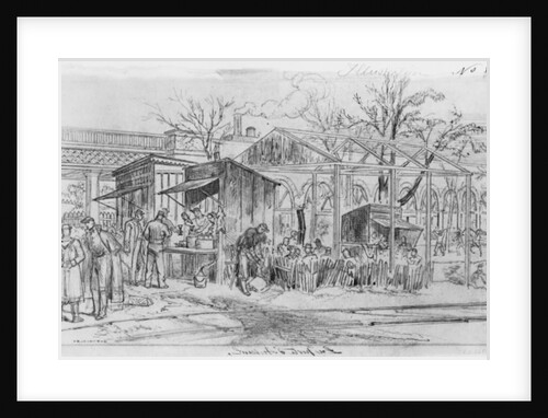 Album of the Siege of Paris, Gate of Auteuil by Gustave Dore