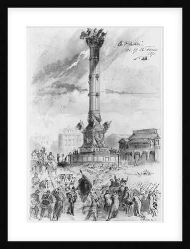 Album of the Siege of Paris, the Bastille by Gustave Dore