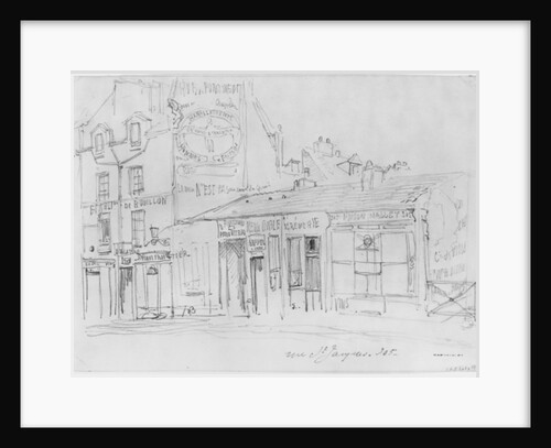 Album of the Siege of Paris, Rue Saint-Jacques by Gustave Dore