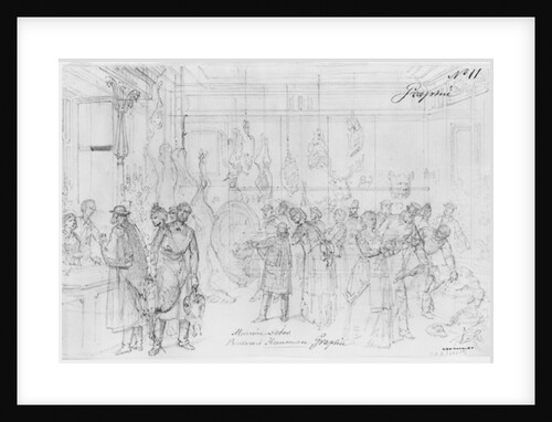 Album of the Siege of Paris, Maison Debos, boulevard Haussmann by Gustave Dore