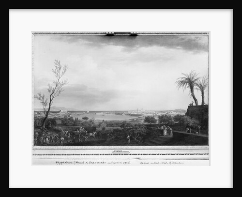 Port of Antibes in Provence, 1757 by Claude Joseph Vernet