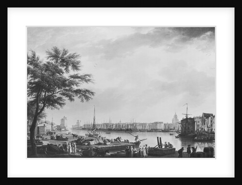 Port of La Rochelle, seen from the small shore, 1762 by Claude Joseph Vernet