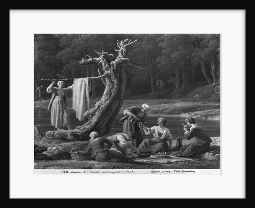 Morning, The Bathers by Claude Joseph Vernet