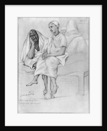 Negro and Arab from Mostaganem by Theodore Chasseriau