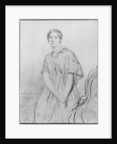 Portrait of Alice Ozy, 1849 by Theodore Chasseriau