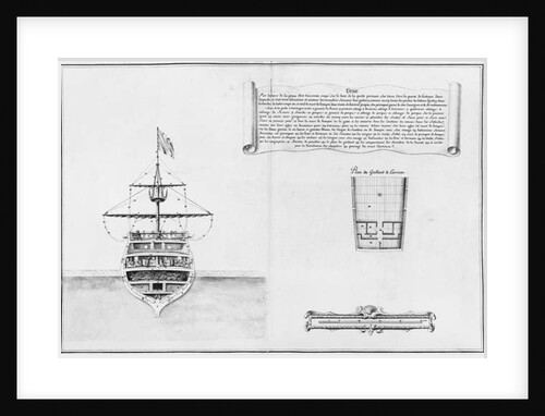 nner prow of a vessel by French School