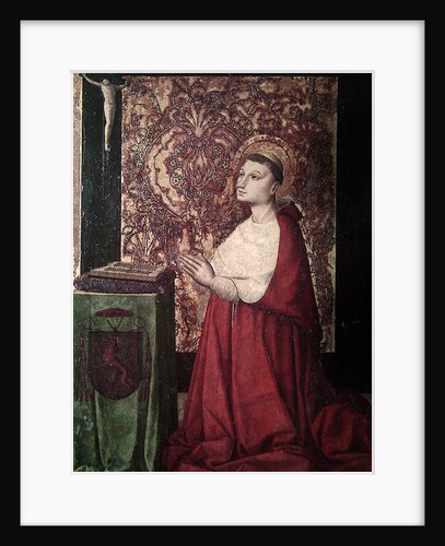 The Vision of St. Pierre de Luxembourg, Provencal School, c.1470 by French School