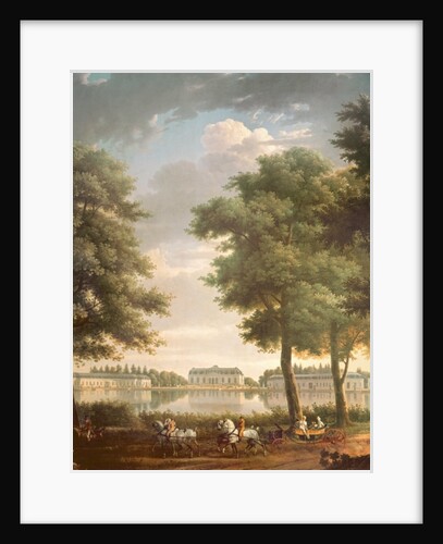 Benrath Castle, 1806 by Antoine Charles Horace (1758-1836) Vernet