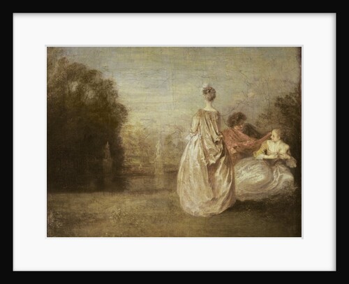 The Two Cousins, 1716-20 by Jean Antoine Watteau
