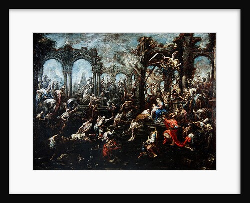 Adoration of the Magi by Alessandro Magnasco