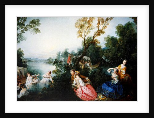 The Pleasures of Bathing by Nicolas Lancret