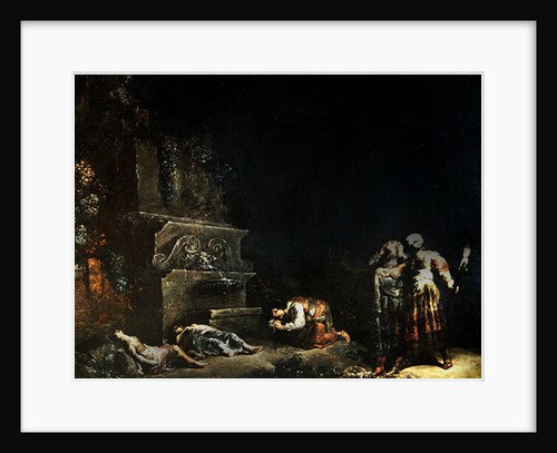 The Discovery of the Bodies of Pyramus and Thisbe, c.1630-35 by Leonard Bramer
