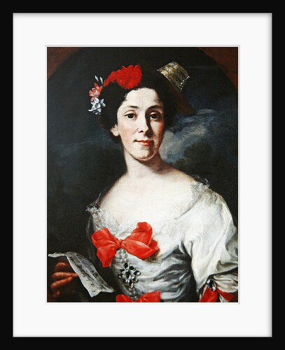 Portrait of a Woman, or The Music, c.1750-65 by Giuseppe Bonito