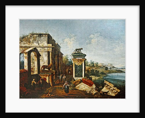 Roman Ruins by Michele Marieschi