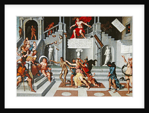 Allegory of Fortune and the Vices by Flemish School