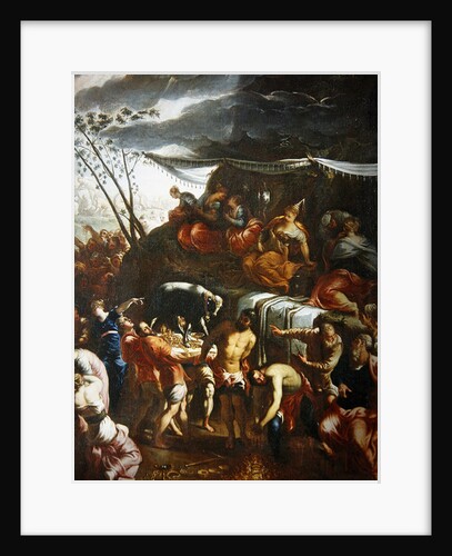 The Golden Calf by Italian School