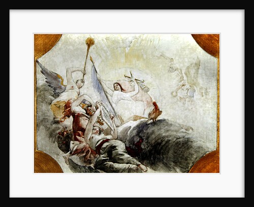 Triumph of the Republic, study for the decoration of the Town Hall in the 19th Arrondissement, 1880 by Paul Albert Besnard