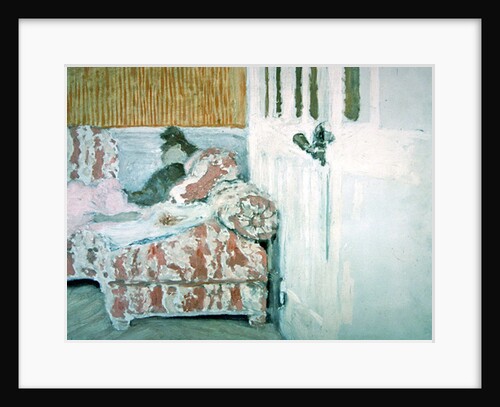On the Sofa, or The White Room, c.1890-93 by Edouard Vuillard