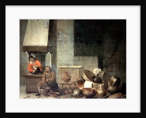 The Scullery Maid by Flemish School