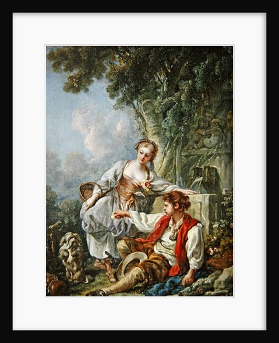Obedience Rewarded, or The Education of a Dog, 1768 by Francois Boucher