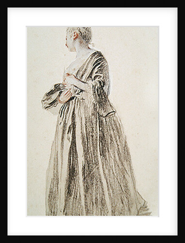 Standing Woman by Jean Antoine Watteau