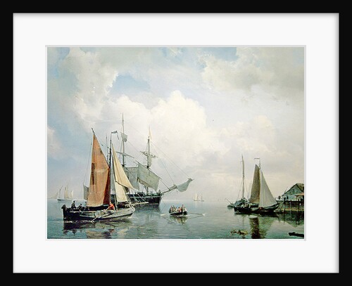 Marine by Johannes Hermanus Koekkoek