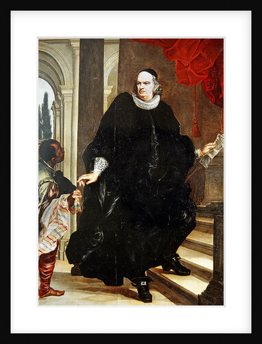 Portrait of P. Franzone by Giovanni Bernardo Carboni