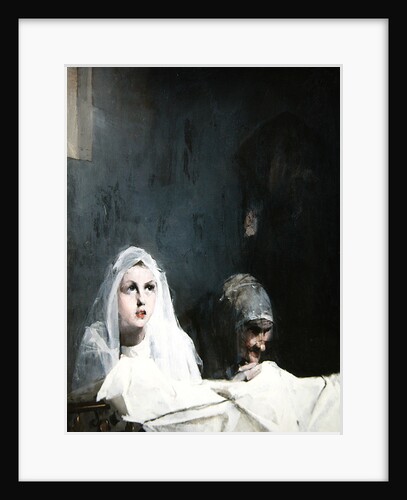 At the Holy Table by Louis Henri Deschamps