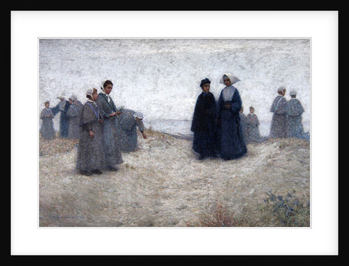 The Promenade of the Orphans, 1888 by Henri Eugene Augustin Le Sidaner