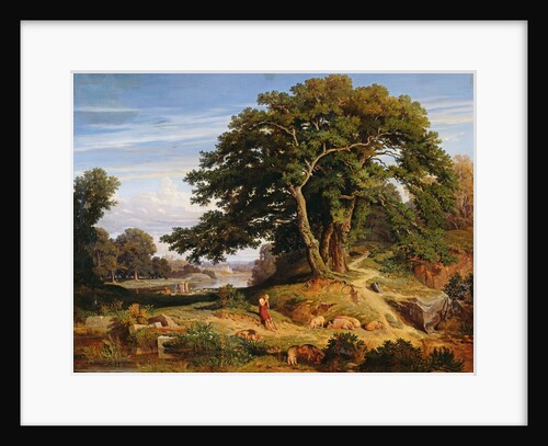 The Prodigal Son Watching the Swine by Charles Joseph Lecointe