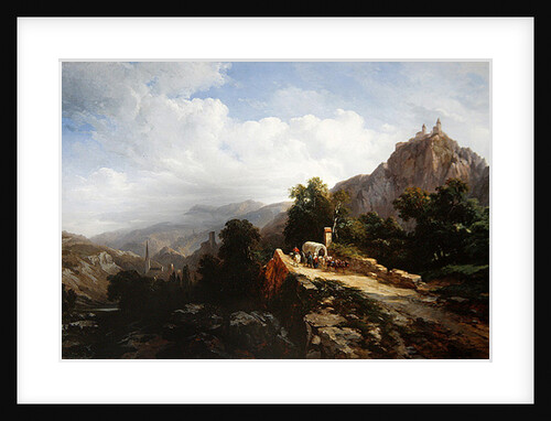 Road to Tyrol by Jules Coignet