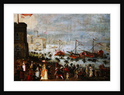 A fete in Venice by Paolo Fiammingo