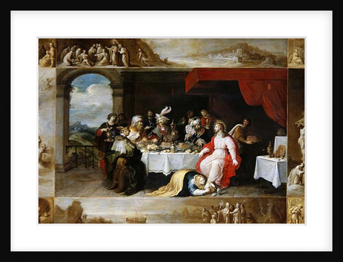 Christ in the House of Simon the Pharisee, 1637 by Frans II the Younger Francken