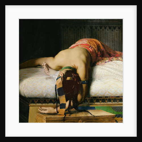 Death of Cleopatra, 1874 by Jean-Andre Rixens