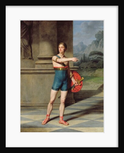 Portrait of Nicolas Baptiste in the role of Horace by Martin Drolling