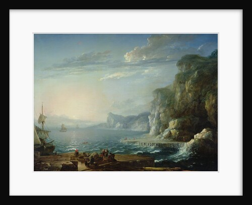 View of a Bay by Antoine Lebel