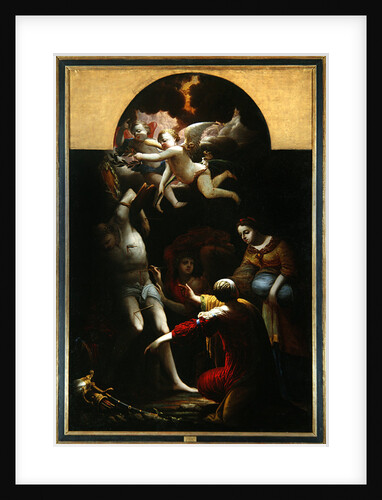 St. Sebastian by Denys Calvaert or Calvart