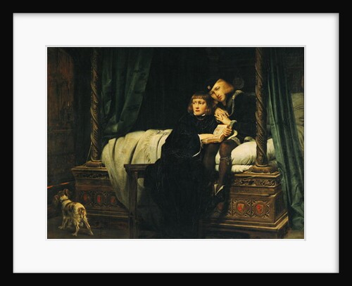 Edward V and Richard, Duke of York in the Tower, 1830 by Hippolyte Delaroche