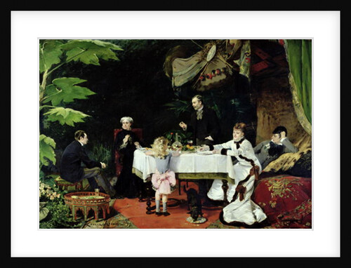 The Luncheon in the Conservatory, 1877 by Louise Abbema